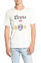 Men's Brixton X Coors Hops T-shirt, Size - Ivory