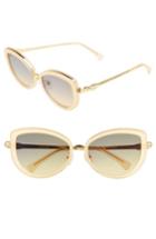 Women's Wildfox Chaton 54mm Sunglasses - Gold