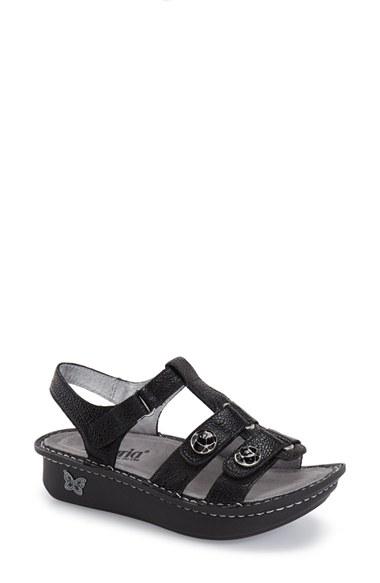 Women's Alegria 'kleo' Sandal -5.5us / 35eu - Black
