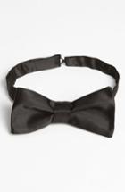 Men's Boss Silk Bow Tie, Size - Black