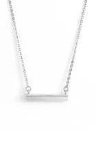 Women's Stella Valle Diamond Shaped Bar Pendant Necklace