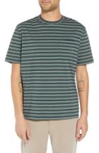 Men's Vince Regular Fit Multistripe Pocket T-shirt - Green