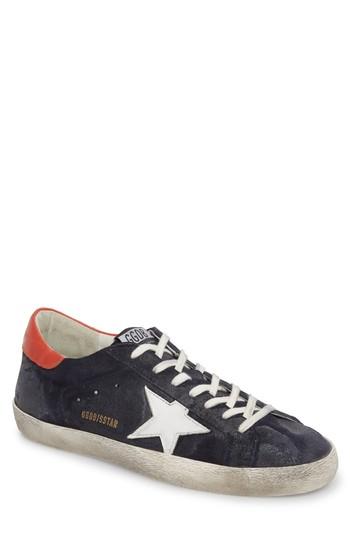 Men's Golden Goose 'superstar' Sneaker Us / 41eu - Blue