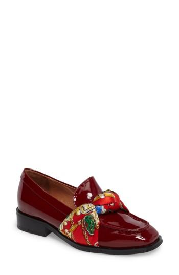 Women's Jeffrey Campbell Bollero Loafer .5 M - Red