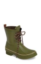 Women's Chooka Classic Lace-up Duck Boot M - Green