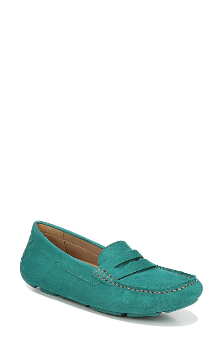 Women's Naturalizer Natasha Driving Moccasin M - Green
