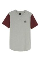 Men's Vans Hitson Ii Henley T-shirt - Grey
