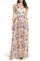 Women's True Decadence By Glamorous Lace Maxi Dress - Beige