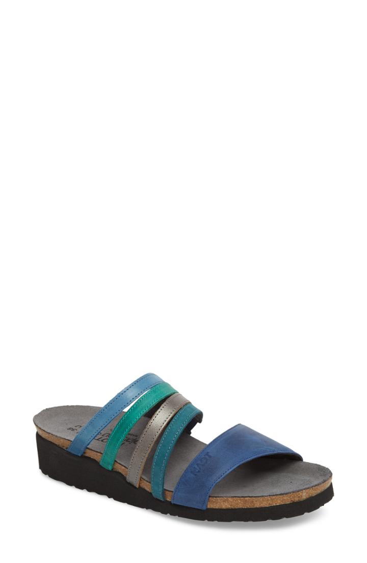 Women's Naot Peyton Slide Sandal Us / 42eu - Blue