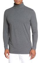 Men's Bobby Jones Long Sleeve Turtleneck T-shirt, Size - Grey