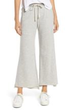 Women's Sundry Crop Flare Sweatpants - Grey