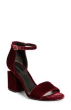 Women's Alexander Wang Abby Notch Heel Sandal Us / 37eu - Burgundy