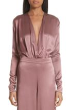 Women's Cushnie Et Ochs Lina Blouson Bodysuit - Pink