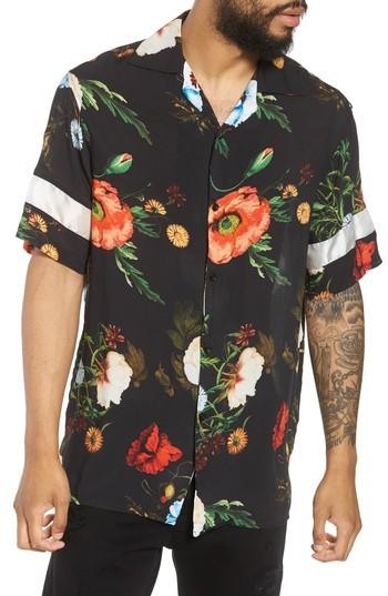 Men's Represent Camp Shirt - Black