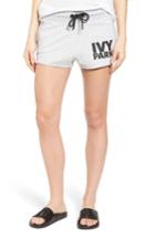 Women's Ivy Park Logo Shorts - Grey