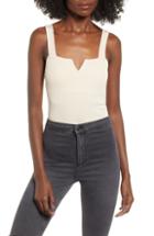 Women's Leith Tank Bodysuit, Size - Beige