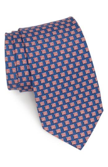 Men's Vineyard Vines New York Giants Print Tie, Size - Blue