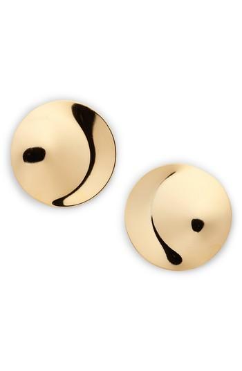 Women's Biko Penny Moon Stud Earrings