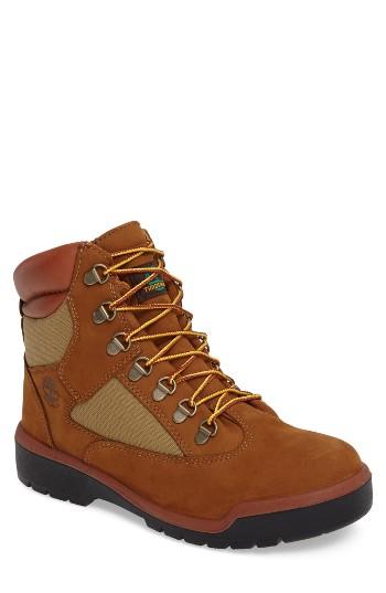 Men's Timberland Field Waterproof Boot .5 M - Brown