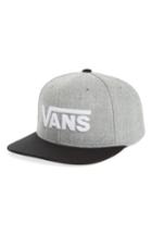 Men's Vans Drop V Ii Snapback Cap - Grey
