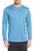 Men's Nike 'legend 2.0' Long Sleeve Dri-fit Training T-shirt, Size - Blue