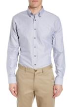 Men's 1901 Trim Fit Oxford Dress Shirt .5 - 32/33 - Grey