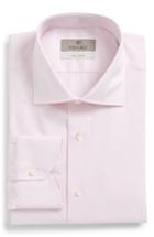 Men's Canali Fit Dress Shirt, Size 17.5 - Purple