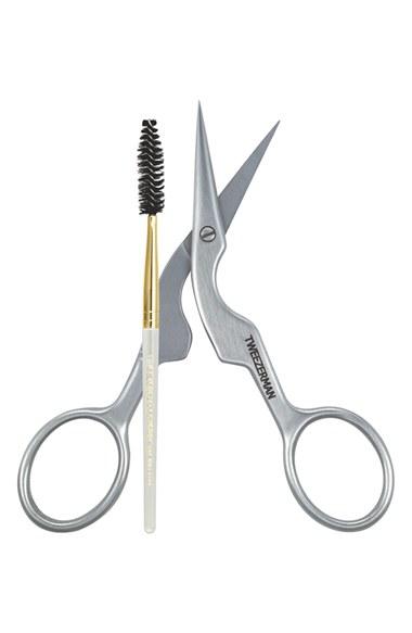 Tweezerman Brow Shaping Scissors & Brush