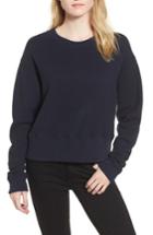 Women's James Perse H Terry Sweatshirt, Size 1 - Blue