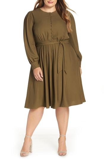 Women's Gal Meets Glam Collection Madelyn Stretch Crepe Dress