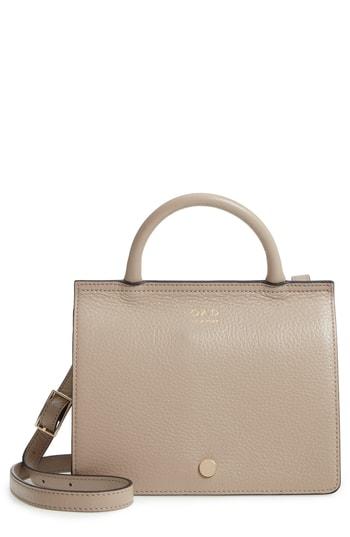 Oad New York Mini Prism Convertible Satchel - Beige