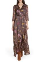 Women's Ba & Sh Disy Pleated Maxi Dress - Blue