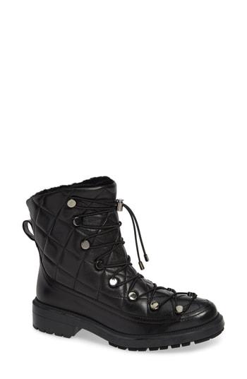 Women's Aquatalia Lorena Genuine Shearling Boot M - Black