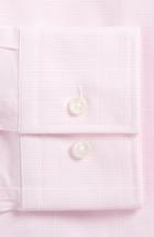 Men's Boss Jason Slim Fit Houndstooth Dress Shirt - Pink