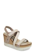 Women's Otbt Wavey Wedge Sandal .5 M - Brown