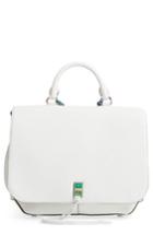 Rebecca Minkoff Darren Convertible Leather Backpack - White