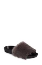 Women's Raye Sirius Faux Fur Slide .5 M - Black