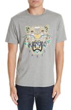 Men's Kenzo Dragon Tiger Graphic T-shirt - Grey