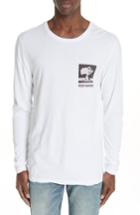 Men's Ksubi No Bomb Graphic Long Sleeve T-shirt - White