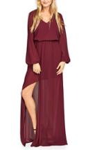 Women's Show Me Your Mumu Jocelyn Blouson Gown - Red