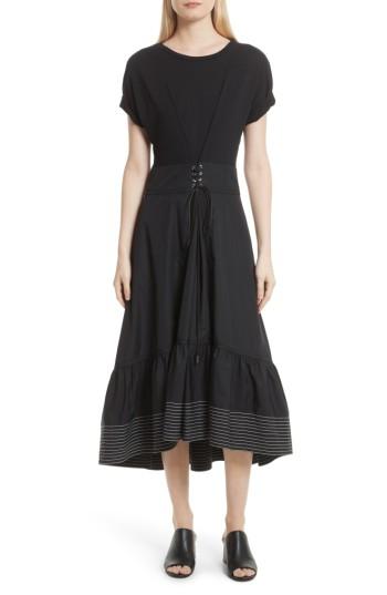Women's 3.1 Phillip Lim Corset Waist Dress - Black