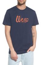 Men's Wesc Max Snake Graphic T-shirt - Blue