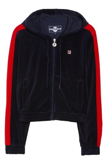 Women's Fila Carly Velour Hoodie