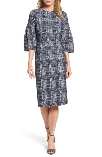 Women's Maggy London Midi Shift Dress - Blue
