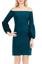 Women's Vince Camuto Blouson Sleeve Dress, Size - Green