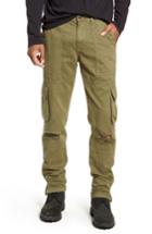 Men's True Religion Brand Jeans Military Cargo Pants - Green