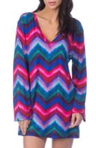 Women's La Blanca Hidden Gem Cover-up Tunic - Blue