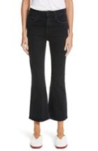 Women's Proenza Schouler Pswl Crop Kick Flare Jeans - Black