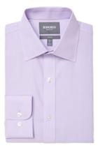 Men's Bonobos Slim Fit Wrinkle Free Solid Dress Shirt .5 34 - Purple