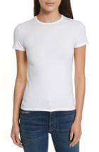 Women's Atm Anthony Thomas Melillo Stretch Pima Cotton Baby Tee - White